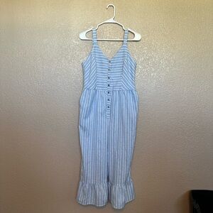 NWT Orange Creek Striped Sleeveless Jumpsuit S